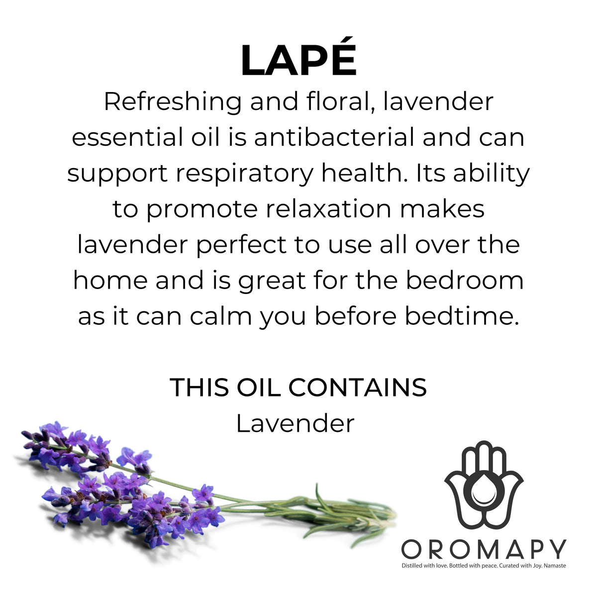 benefits of lavender plant in bedroom Lapè – Oromapy Wellness